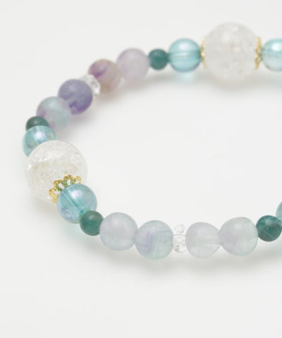 HIYORI - Rainbow Fluorite Bracelet