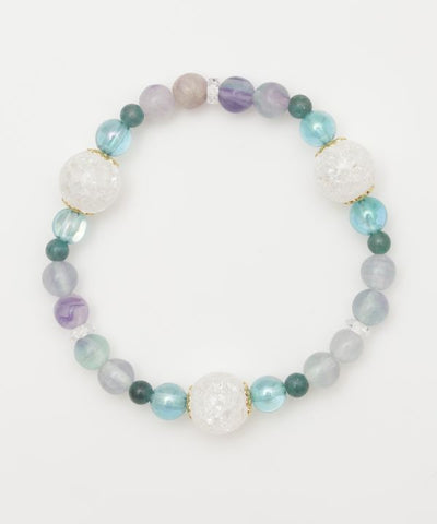 HIYORI - Rainbow Fluorite Bracelet