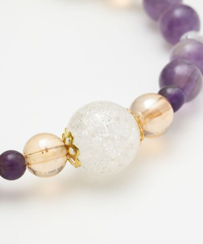 HIYORI - Triangle Lavender Amethyst Bracelet