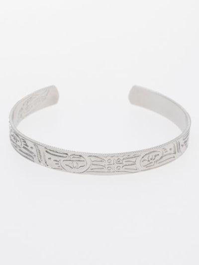 HAIDA Art Style Metal Bangle