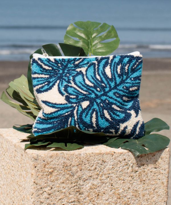 Hawaiian Chenille Embroidery Pouch