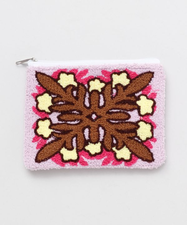 Hawaiian Chenille Embroidery Pouch