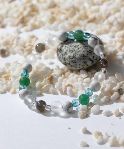 SAZANAMI - White Howlite Bracelet