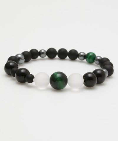 FU-IN - Green Tiger Eye Bracelet