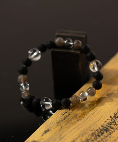 HIRAMEKI - Silver Aura Bracelet