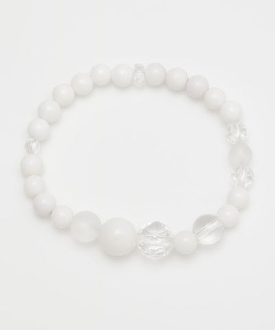 HARAIKIYOME - White Onyx Bracelet