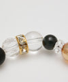 RINZEN - Frosty Black Onyx Bracelet