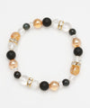 RINZEN - Frosty Black Onyx Bracelet