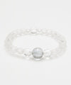 KOUBOU - Silver Aura Crystal Bracelet