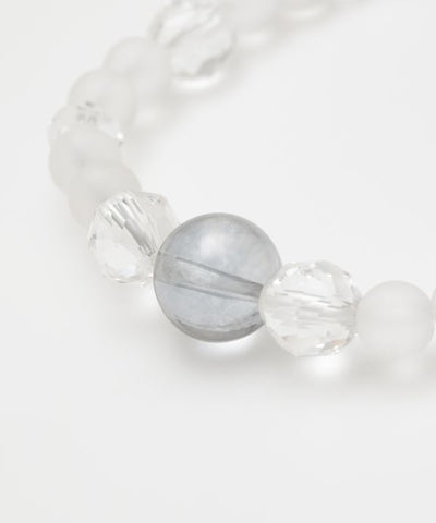 KOUBOU - Silver Aura Crystal Bracelet