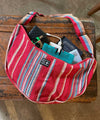 Hand Woven Cotton Crescent Shoulder Bag