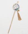 TEMARI KANZASHI Hair Stick - Hemp