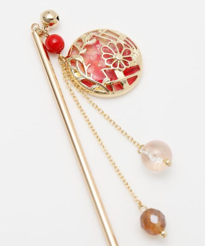 TEMARI KANZASHI Hair Stick - Flower