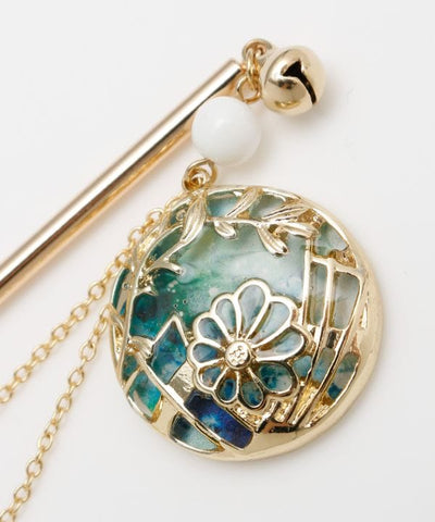 TEMARI KANZASHI Hair Stick - Flower