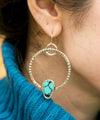 Navajo Style Hoop Earrings