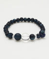 AIZOME Cypress x MAGATAMA Sodalite Bracelet