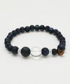 AIZOME Cypress x MAGATAMA Tiger Eye Bracelet