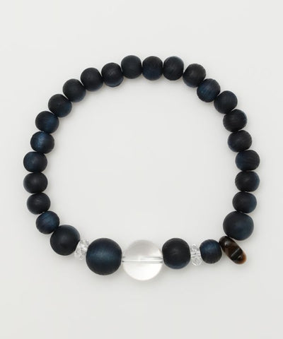 AIZOME Cypress x MAGATAMA Tiger Eye Bracelet