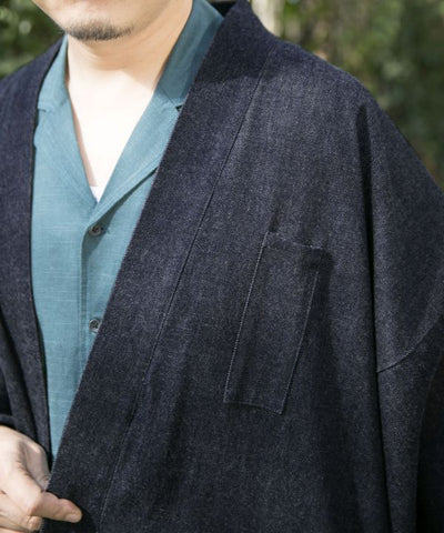 IBARA Denim Men's HAORI