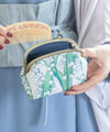 Spring Breeze GAMAGUCHI Clasp Pouch