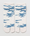 Moss Stitch TABI Ankle Socks 25-28cm - KUMOGAKURE