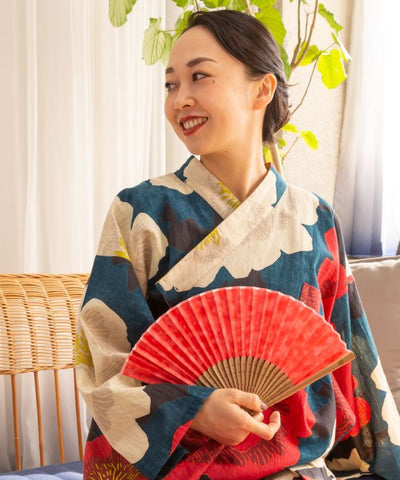 MURA-ZOME Dye SENSU Folding Fan