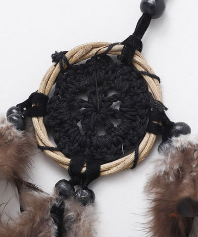 Monotone Feather Dreamcatcher