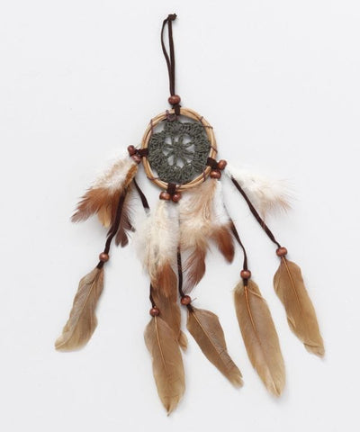 Monotone Feather Dreamcatcher