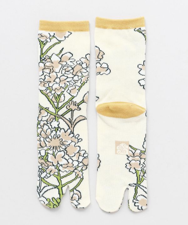 NANOHANA TABI Split Toe Socks 23-25cm