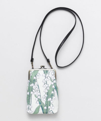 Spring Breeze GAMAGUCHI Kisslock Smartphone Pouch