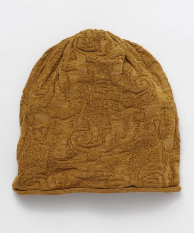 Paisley Jacquard Knit Beanie