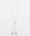 SHIRAKANE- Loop Tie Necklace