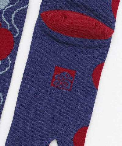 Retro Modern UME TABI Socks - 23-25cm