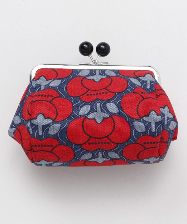 Retro Modern GAMAGUCHI Barrel Shaped Pouch