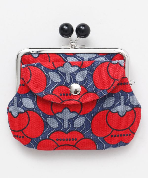 Retro Modern Double GAMAGUCHI Clasp Purse