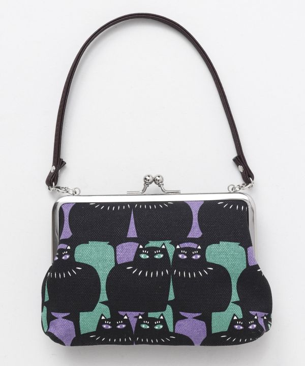 Retro Modern GAMAGUCHI Clutch Handbag