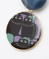 Retro Modern Round Earrings
