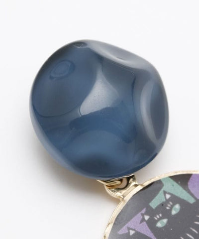 Retro Modern Round Earrings