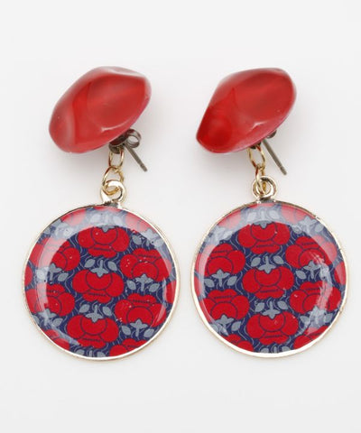 Retro Modern Round Earrings