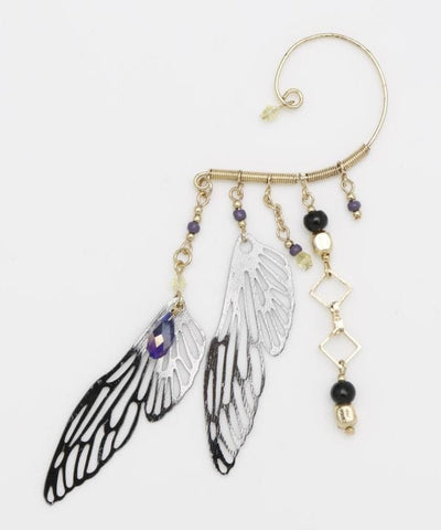 Openwork Butterfly Earhook