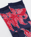 TABI Socks 23-25cm - Red Goldfish