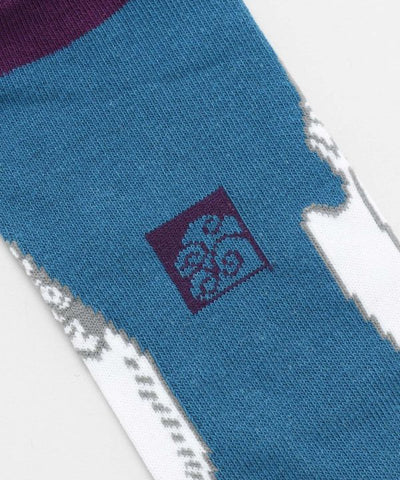 KOMON-GAWA TABI Socks 25-28cm - KAMASU