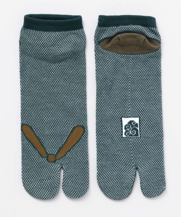 Moss Stitch TABI Socks 25-28cm - MATSU HANAO