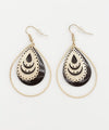 Matte Drop Earrings