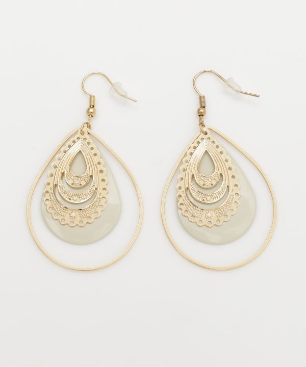 Matte Drop Earrings