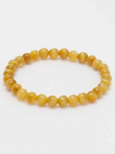 3A Grade 6mm Golden Tiger Eye Bracelet