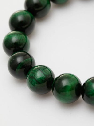 3A Grade 12mm Green Tiger Eye Bracelet