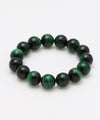 3A Grade 14mm Green Tiger Eye Bracelet