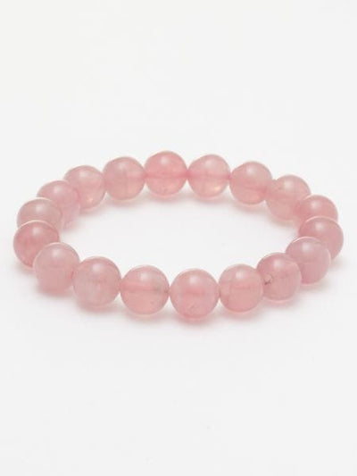 4A Grade 10mm Madagascar Rose Quartz Bracelet