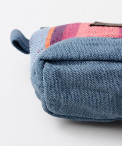 Nepali Hand Woven Striped Pouch